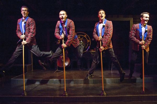 Christopher Lukos, Andrew K. Moss, Dean Maroulakos, and Christopher Timson Photo